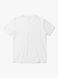 Panos Emporio Eco Base Bamboo Organic Cotton V-Neck T-Shirt, White