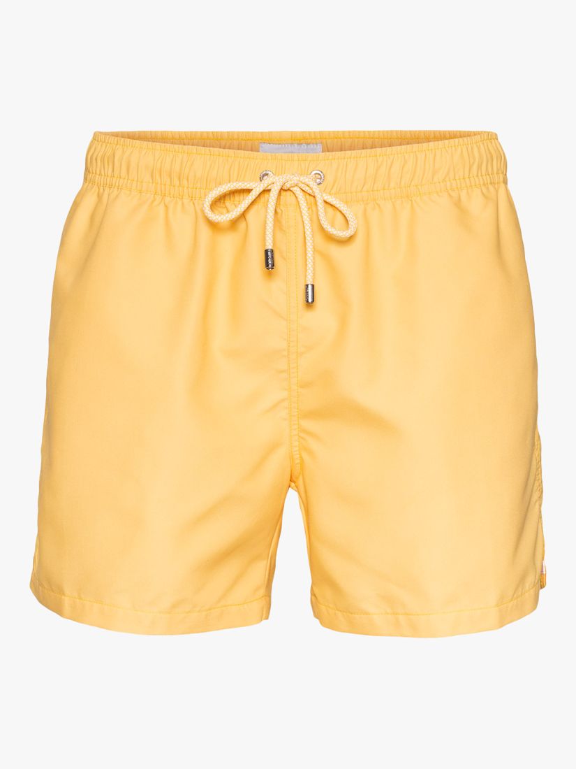Panos Emporio Classic Swim Shorts, Yellow, S