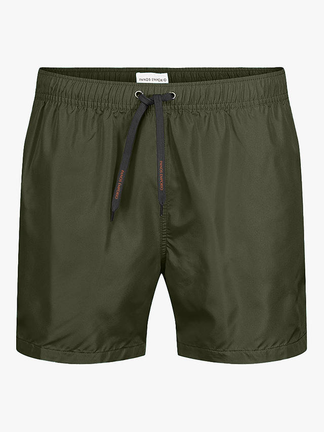 Panos Emporio Luxe Quick Dry Swim Shorts, Forest