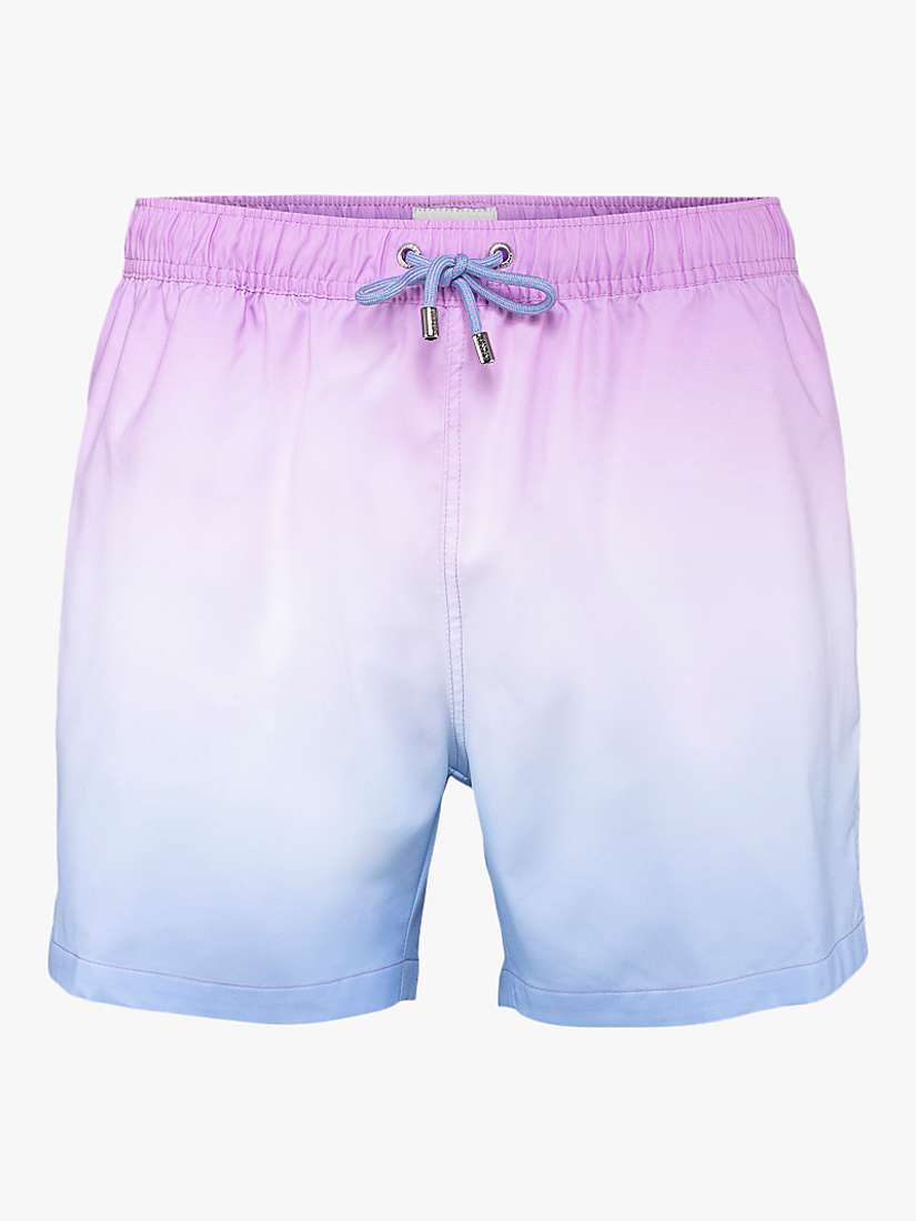 Buy Panos Emporio Classic Dipdye Swim Shorts, Lilac Online at johnlewis.com