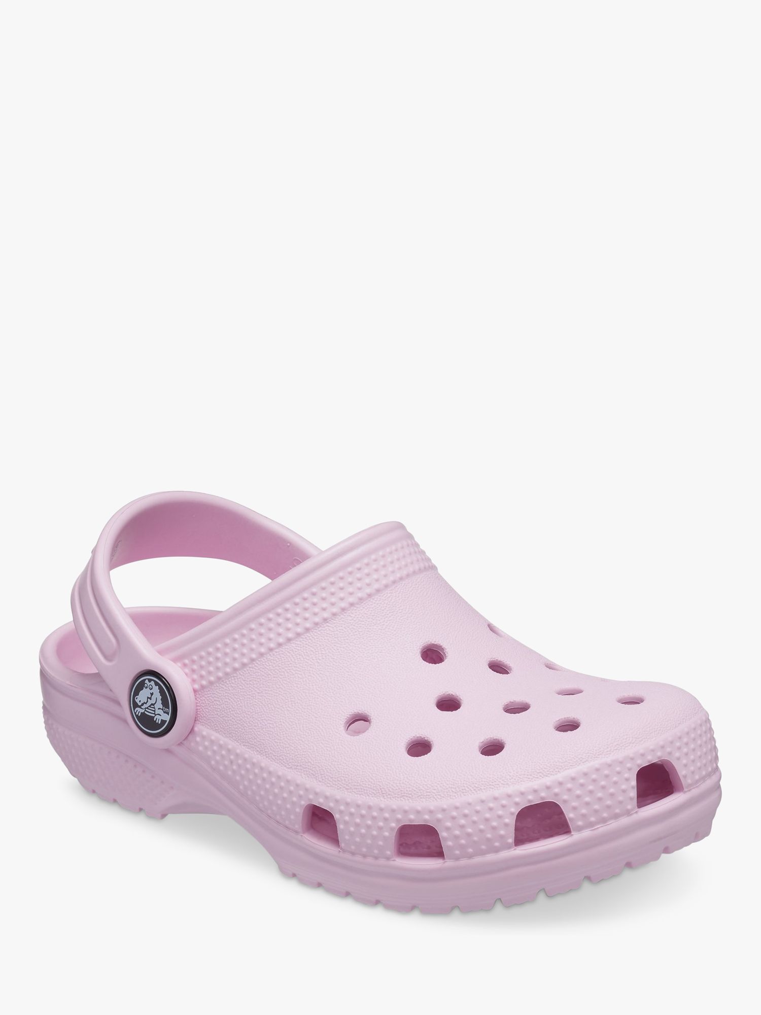 Crocs Kids' Classic Croc Clogs, Pale Pink, 4 Jnr