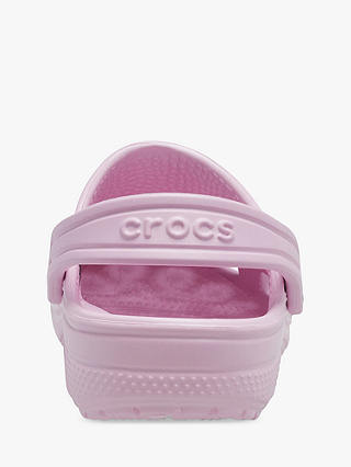 Crocs Kids' Classic Croc Clogs, Pale Pink