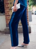 NRBY Thea Side Stripe Velvet Trousers