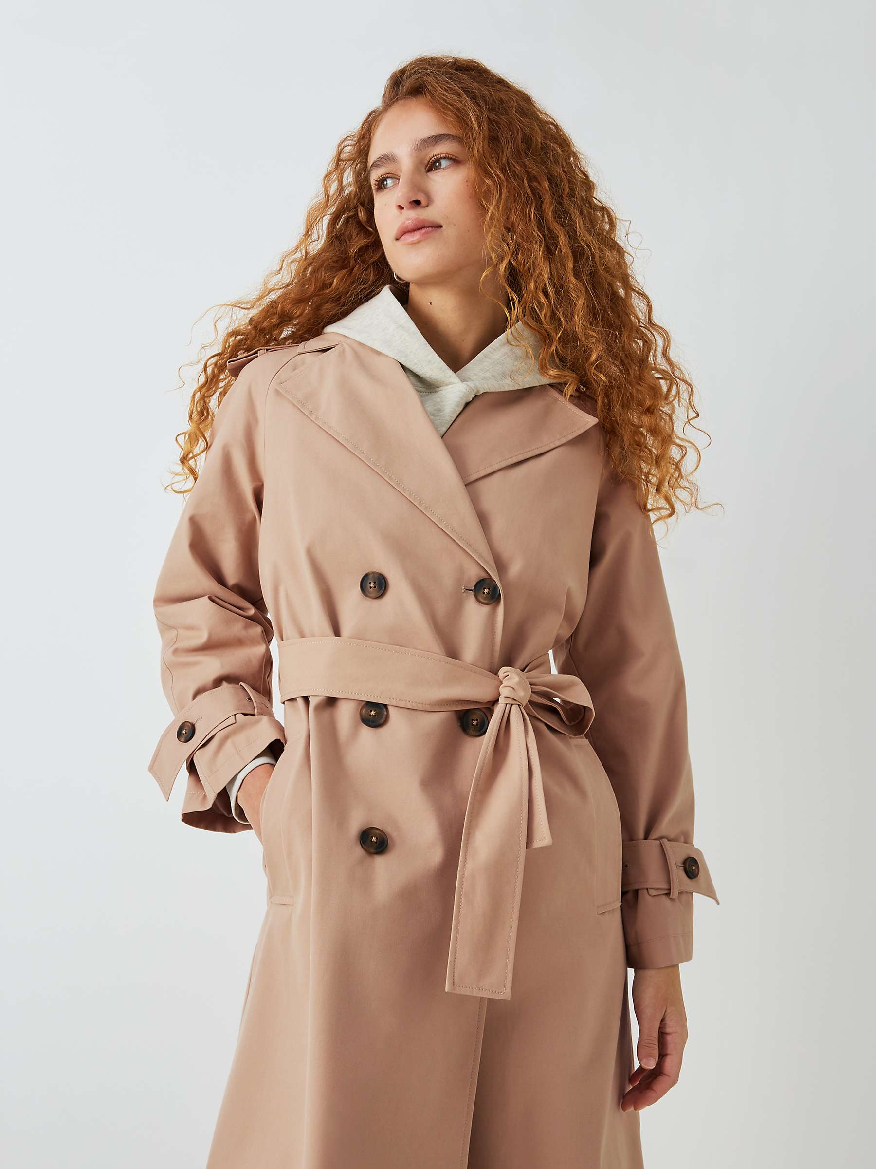 Buy John Lewis ANYDAY Longline Trench Coat Online at johnlewis.com