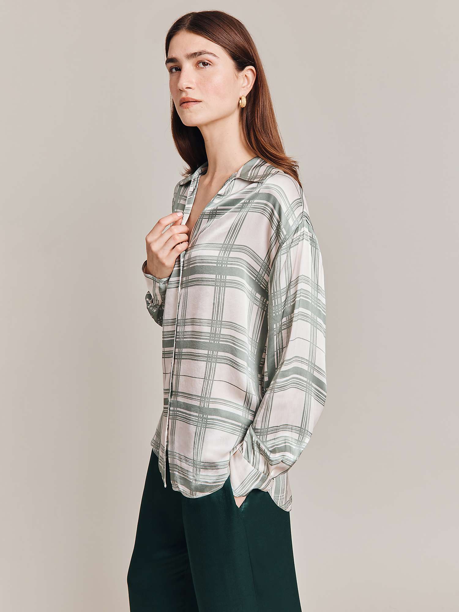 Buy Ghost Amy Check Shirt Online at johnlewis.com
