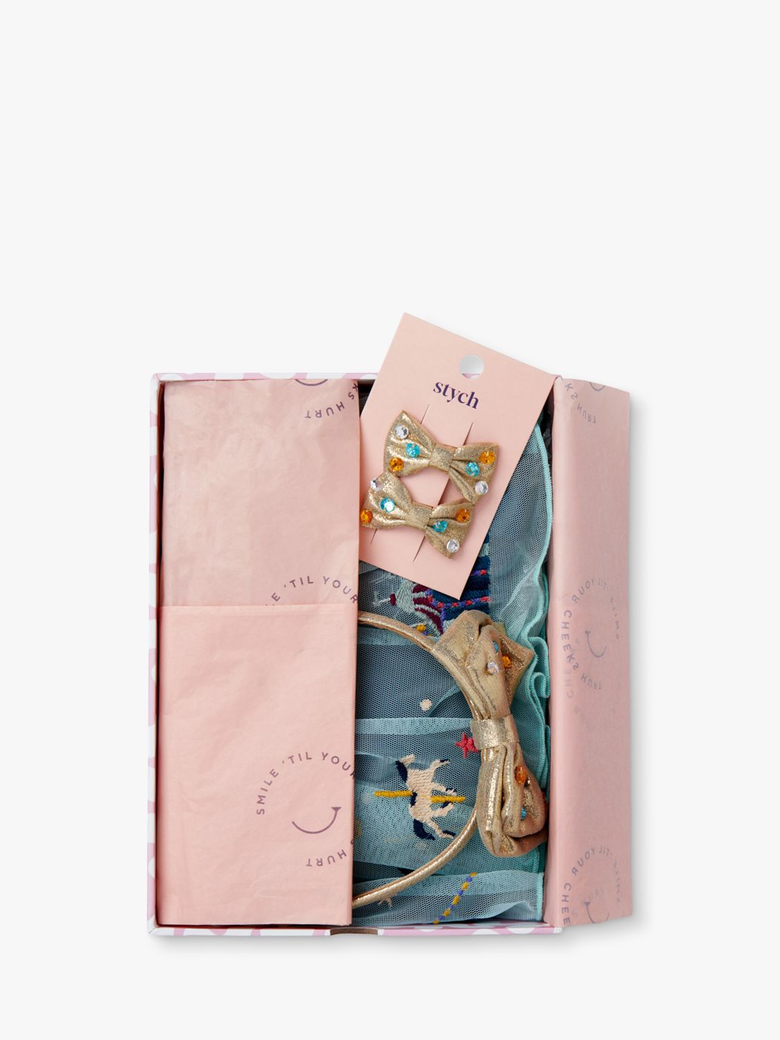 Buy Stych Kids' Once Upon A Time Dress Up Gift Box, Blue/Teal Online at johnlewis.com