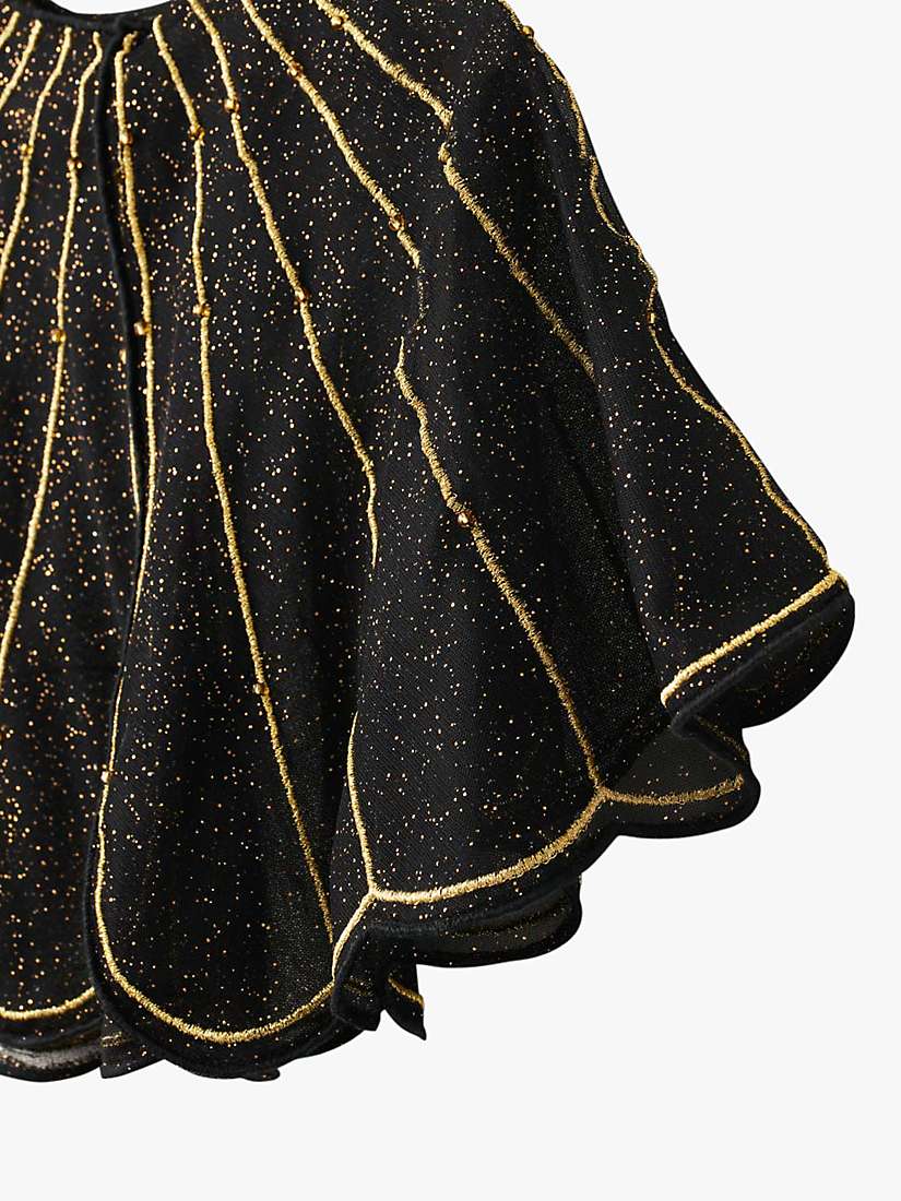 Buy Stych Kids' Scallop Tulle Sparkle Cape Online at johnlewis.com