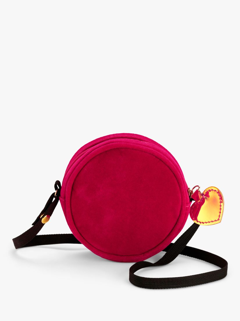 Buy Stych Kids' Initial Gem Crossbody Bag, Red/Multi Online at johnlewis.com