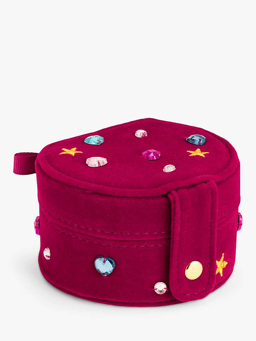 Buy Stych Kids' Gemtastic Jewellery Box, Red/Multi Online at johnlewis.com