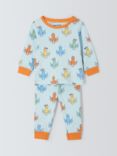 John Lewis ANYDAY Baby Octopus Print Pyjamas, Blue/Multi