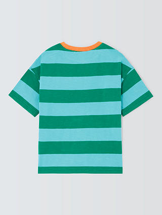 John Lewis ANYDAY Kids' Stripe Short Sleeve T-Shirt, Multi