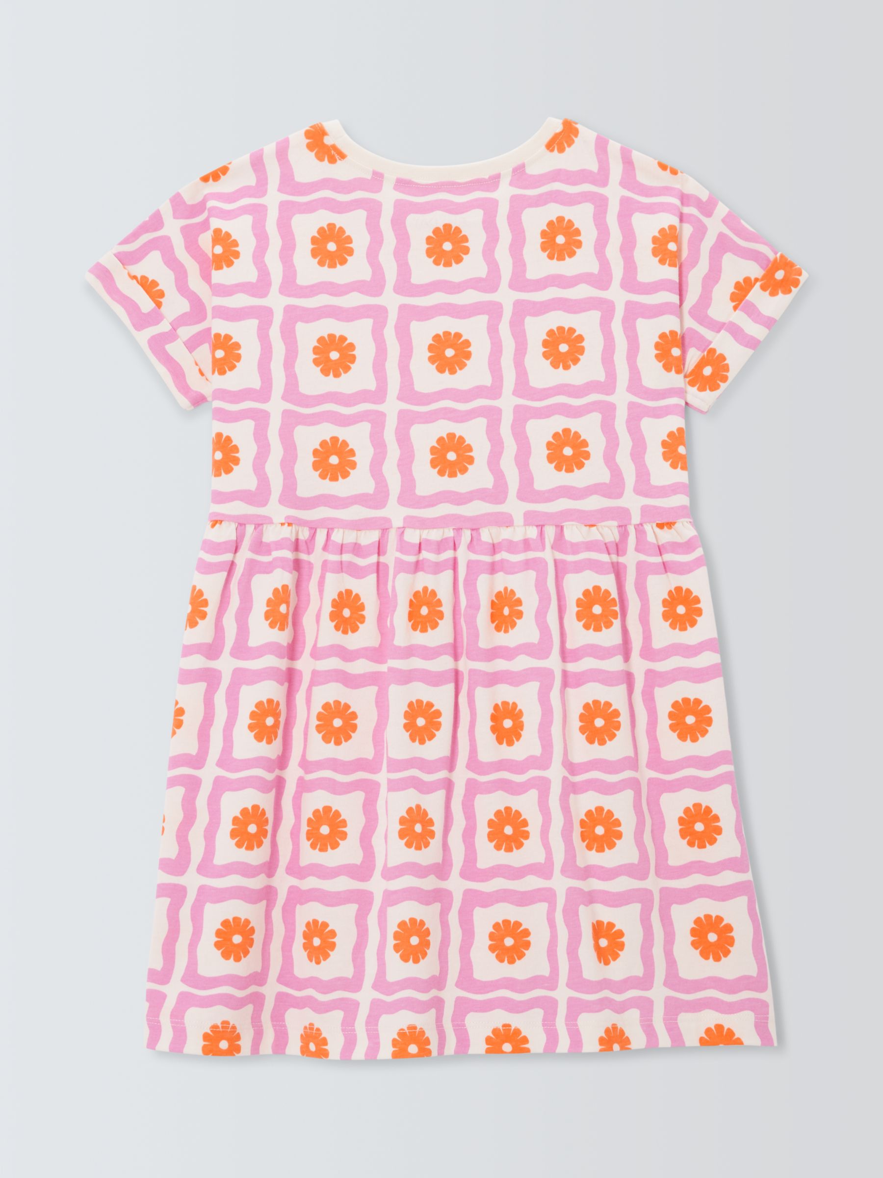 Buy John Lewis ANYDAY Kids' Floral T-Shirt Dress, Multi Online at johnlewis.com