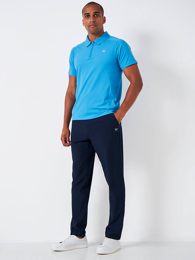Crew Clothing Champion Golf Polo Shirt, Blue