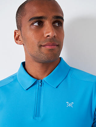 Crew Clothing Champion Golf Polo Shirt, Blue