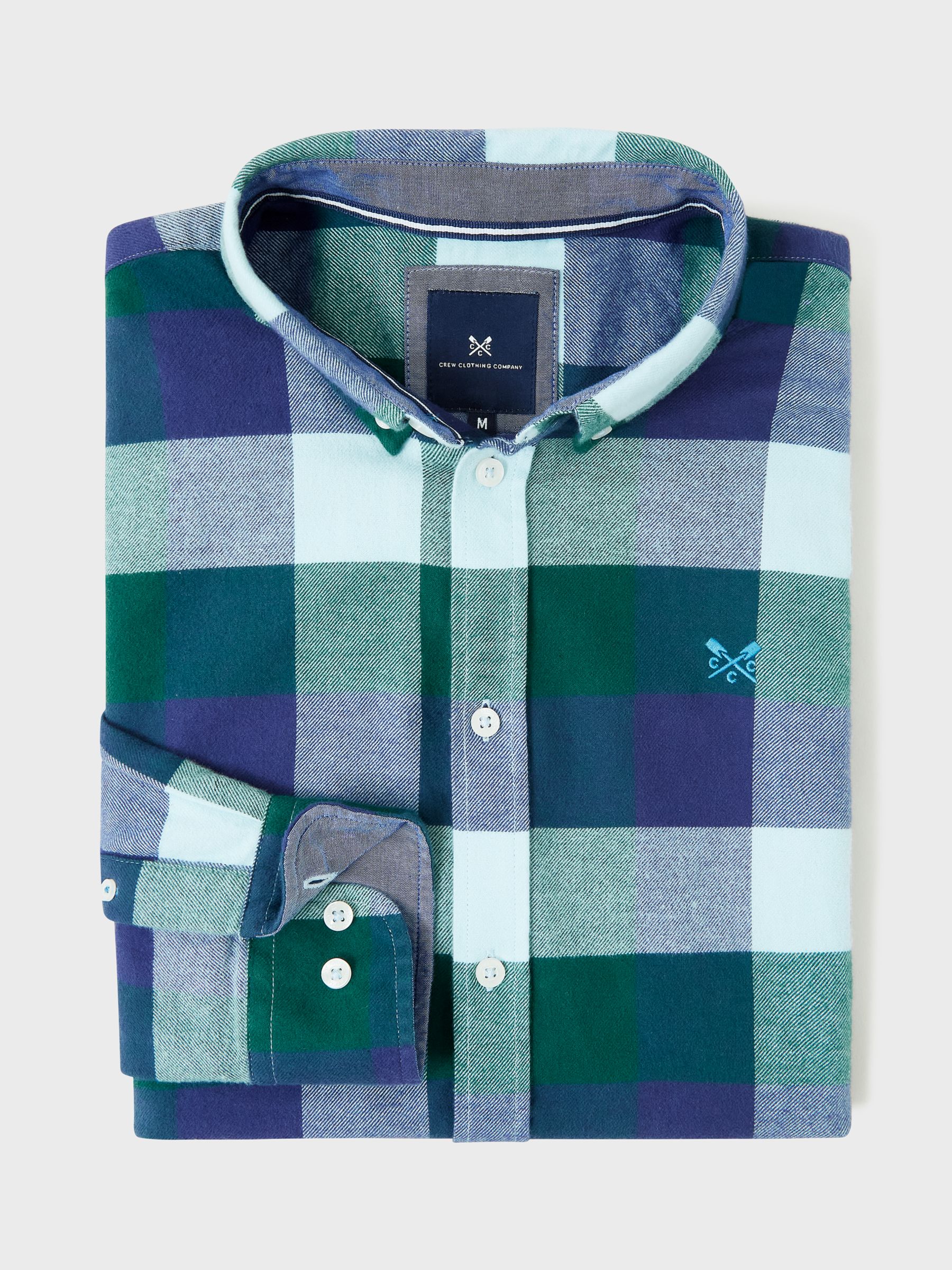 Buy Crew Clothing Brushed Cotton Check Shirt Online at johnlewis.com