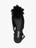 Dune Harperr Suede Ballerina Shoes, Black