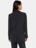 Whistles Jade Crepe Tux Blazer, Black