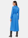 Whistles Tillie Tie Midi Dress, Blue