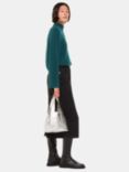 Whistles Wool Mix Ribbed Funnel Neck Jumper