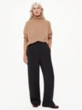 Whistles Petite Ultimate Full Length Trousers, Black