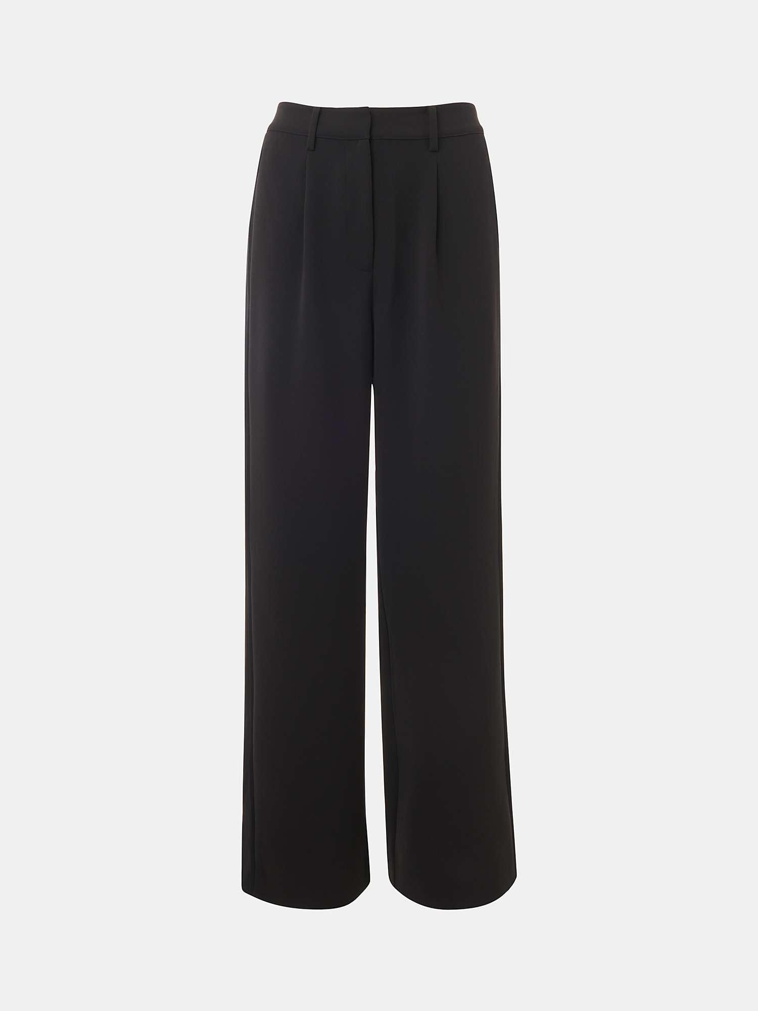 Buy Whistles Satin Side Stripe Tux Trousers, Black Online at johnlewis.com