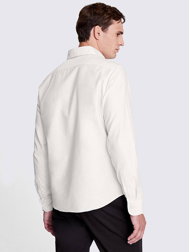 Moss Washed Oxford Shirt, Beige at John Lewis & Partners