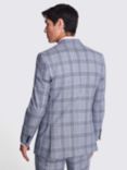 Moss Wool Blend Checked Tailored Fit Suit Jacket, Multi