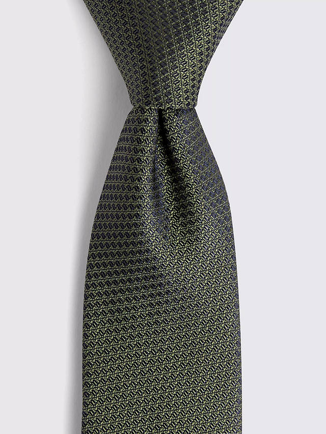 Moss Textured Tie, Olive