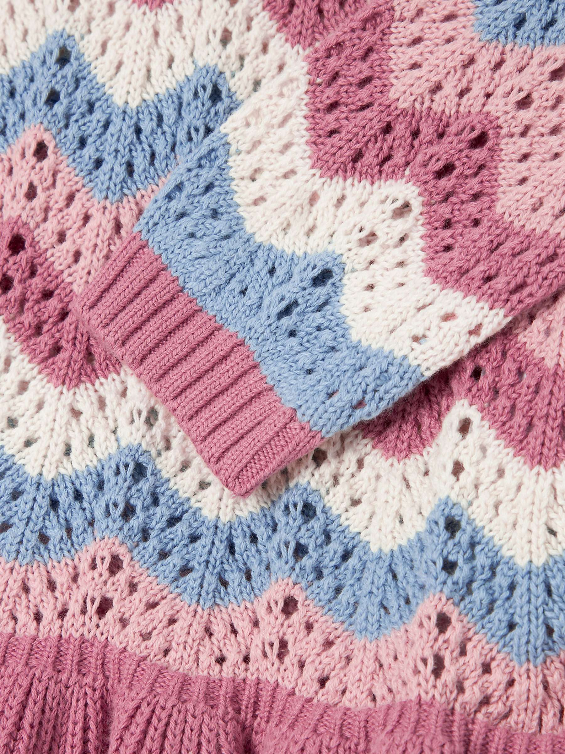 Buy John Lewis Baby Wave Crochet Jumper Online at johnlewis.com