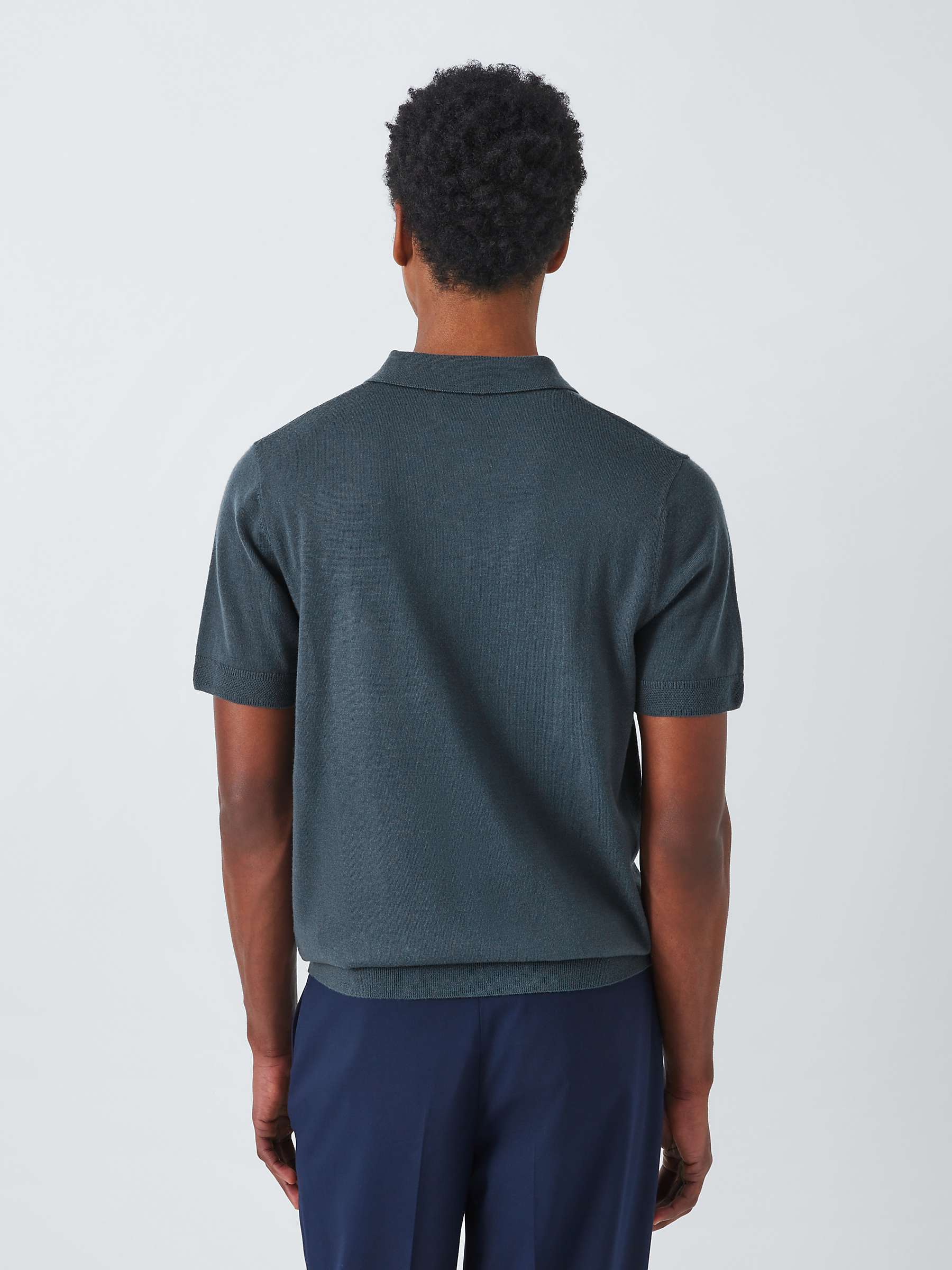 Buy Kin Merino Short Sleeve Polo Shirt Online at johnlewis.com
