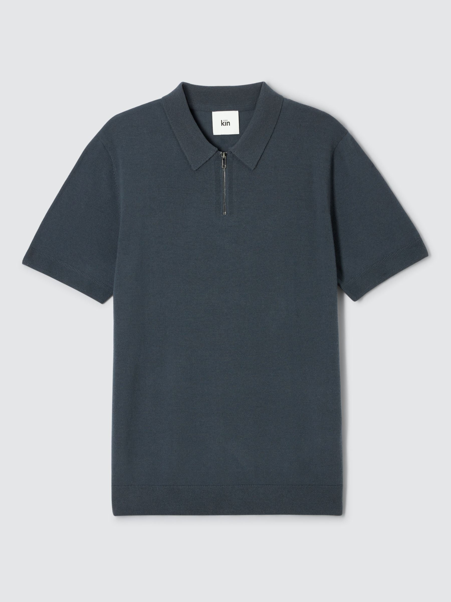 Buy Kin Merino Short Sleeve Polo Shirt Online at johnlewis.com