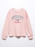 Mango Kids' Avenue Sweatshirt, Pink