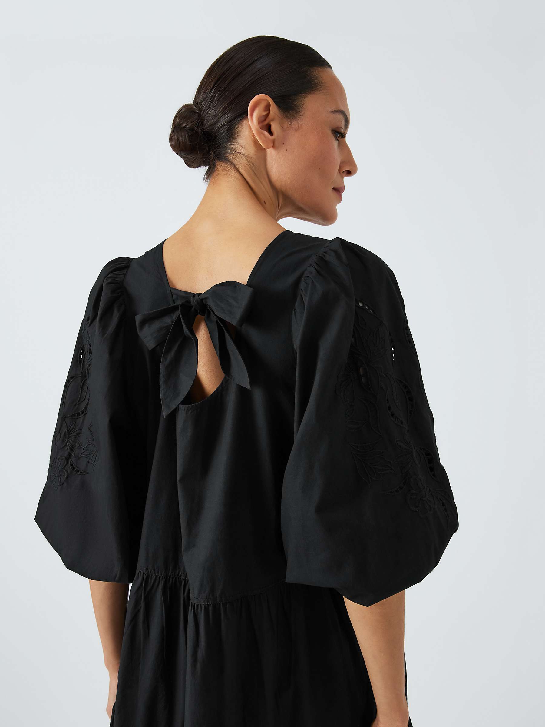 Buy John Lewis Cutwork Sleeve Tiered Dress Online at johnlewis.com
