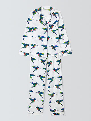 Their Nibs Hummingbird Shirt Long Pyjama Set, Multi