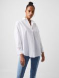 French Connection Rhodes Cotton Shirt, White