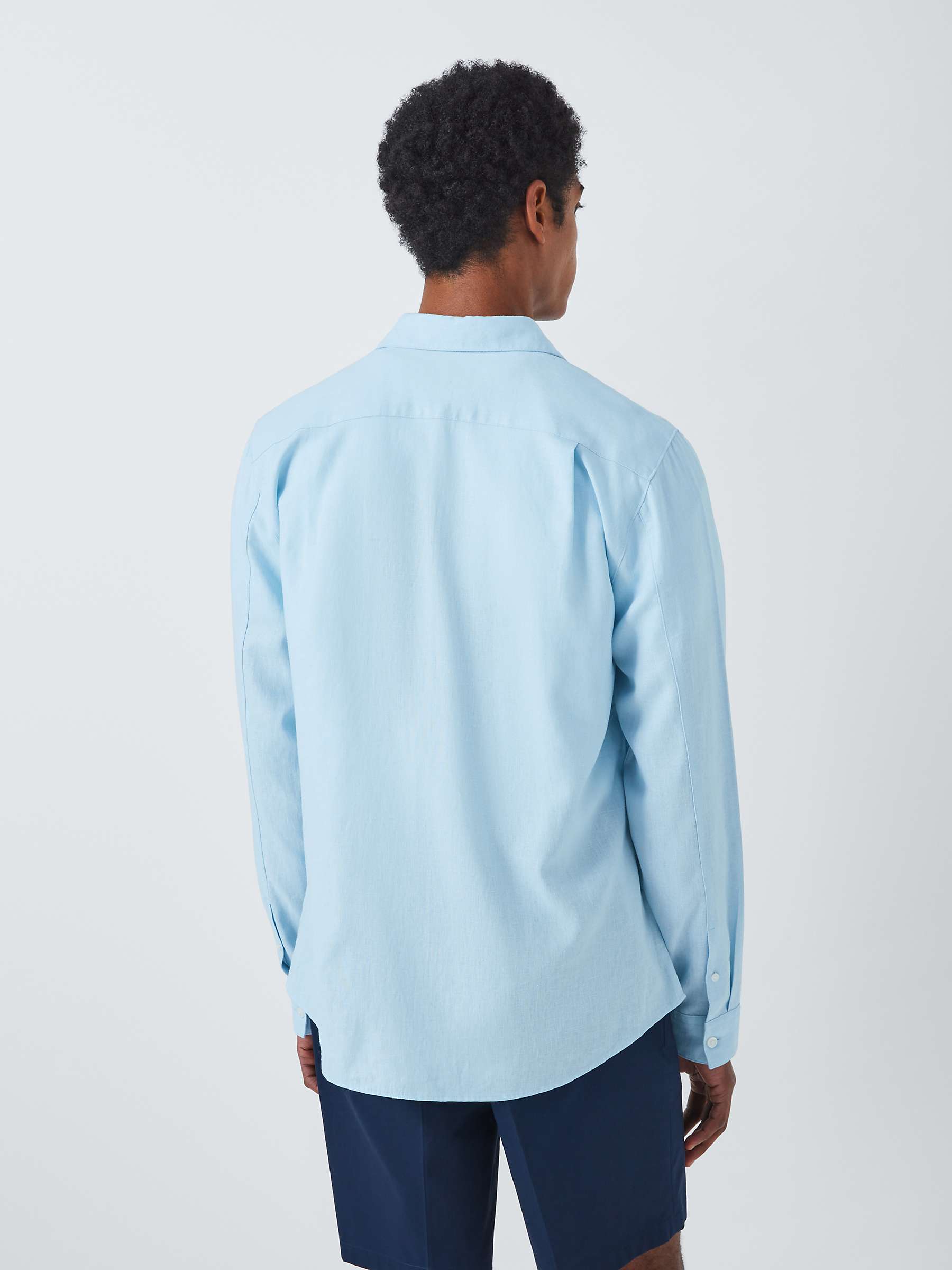 Buy Kin Linen Blend Long Sleeve Shirt Online at johnlewis.com