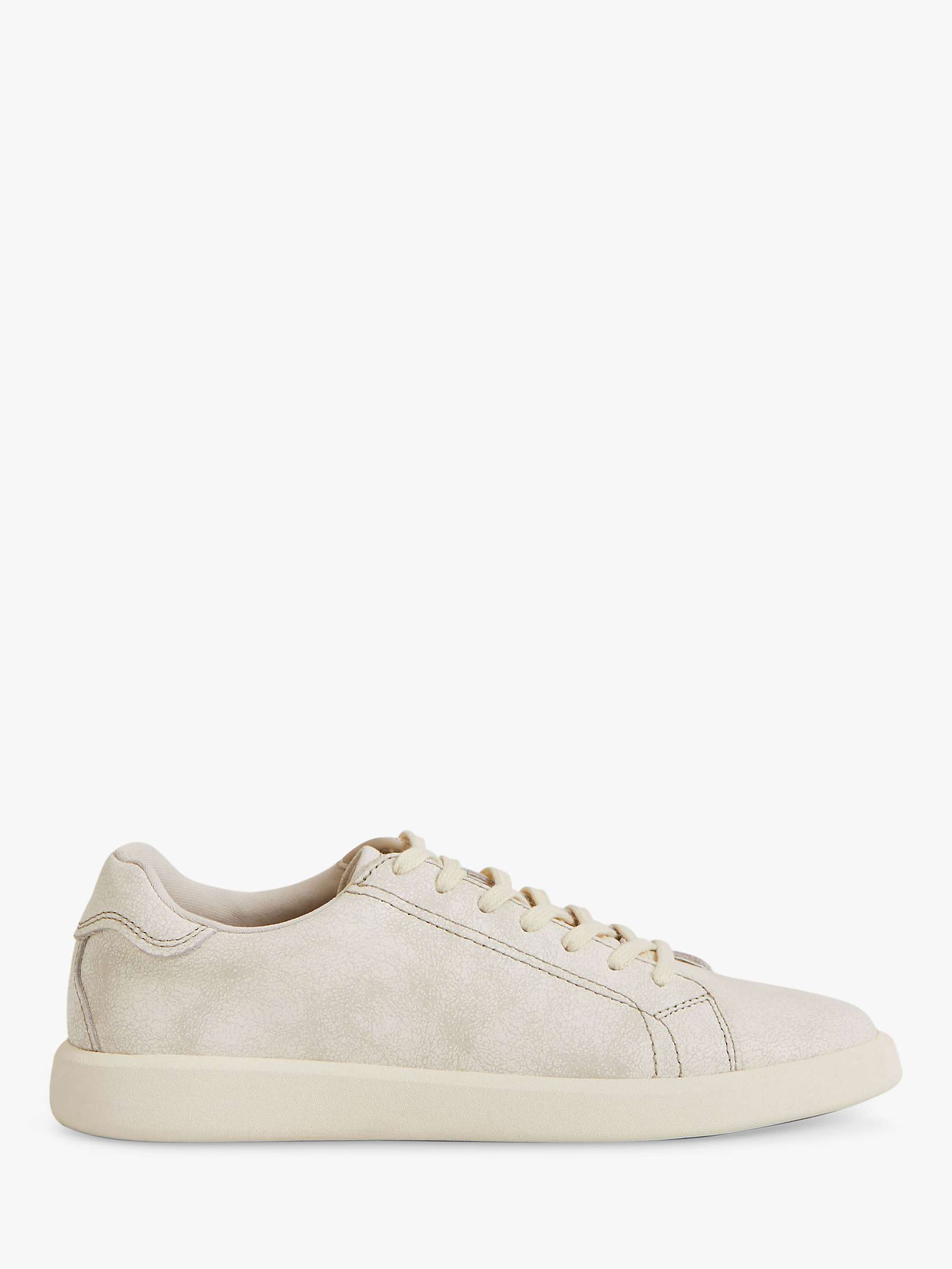 Buy Vagabond Shoemakers Maya Leather Trainers, Vintage Off White Online at johnlewis.com