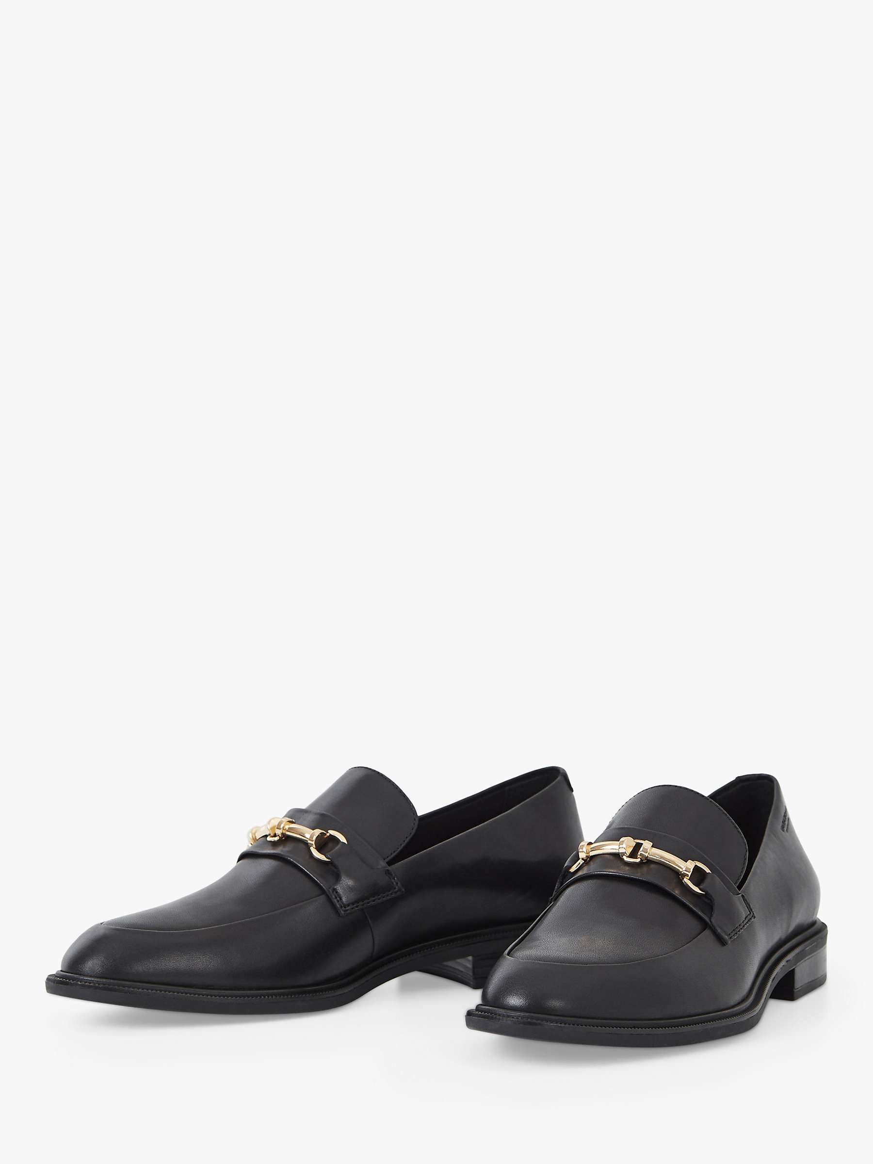 Buy Vagabond Shoemakers Frances 2.0 Leather Snaffle Loafers, Black Online at johnlewis.com
