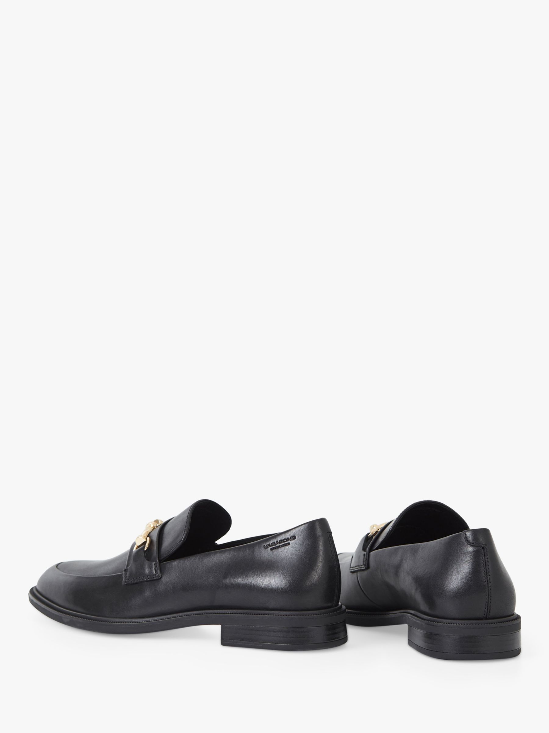 Vagabond Shoemakers Frances 2.0 Leather Snaffle Loafers, Black, 6