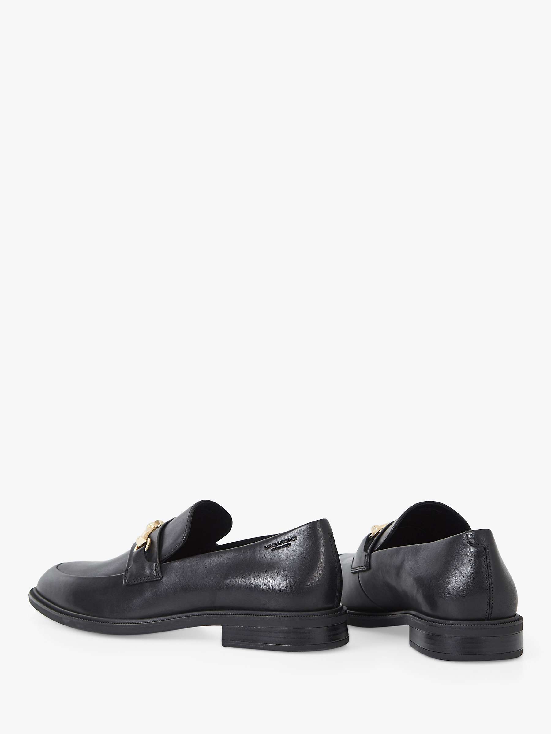 Buy Vagabond Shoemakers Frances 2.0 Leather Snaffle Loafers, Black Online at johnlewis.com