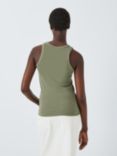 John Lewis Ribbed Vest, Khaki