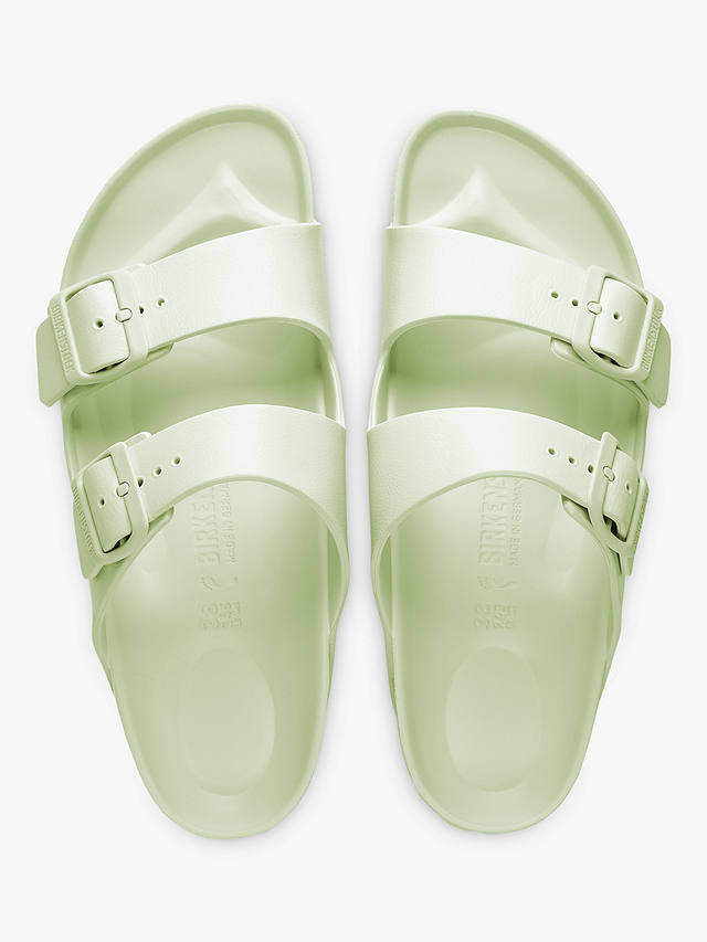Birkenstock Arizona EVA Double Strap Sandals, Faded Lime