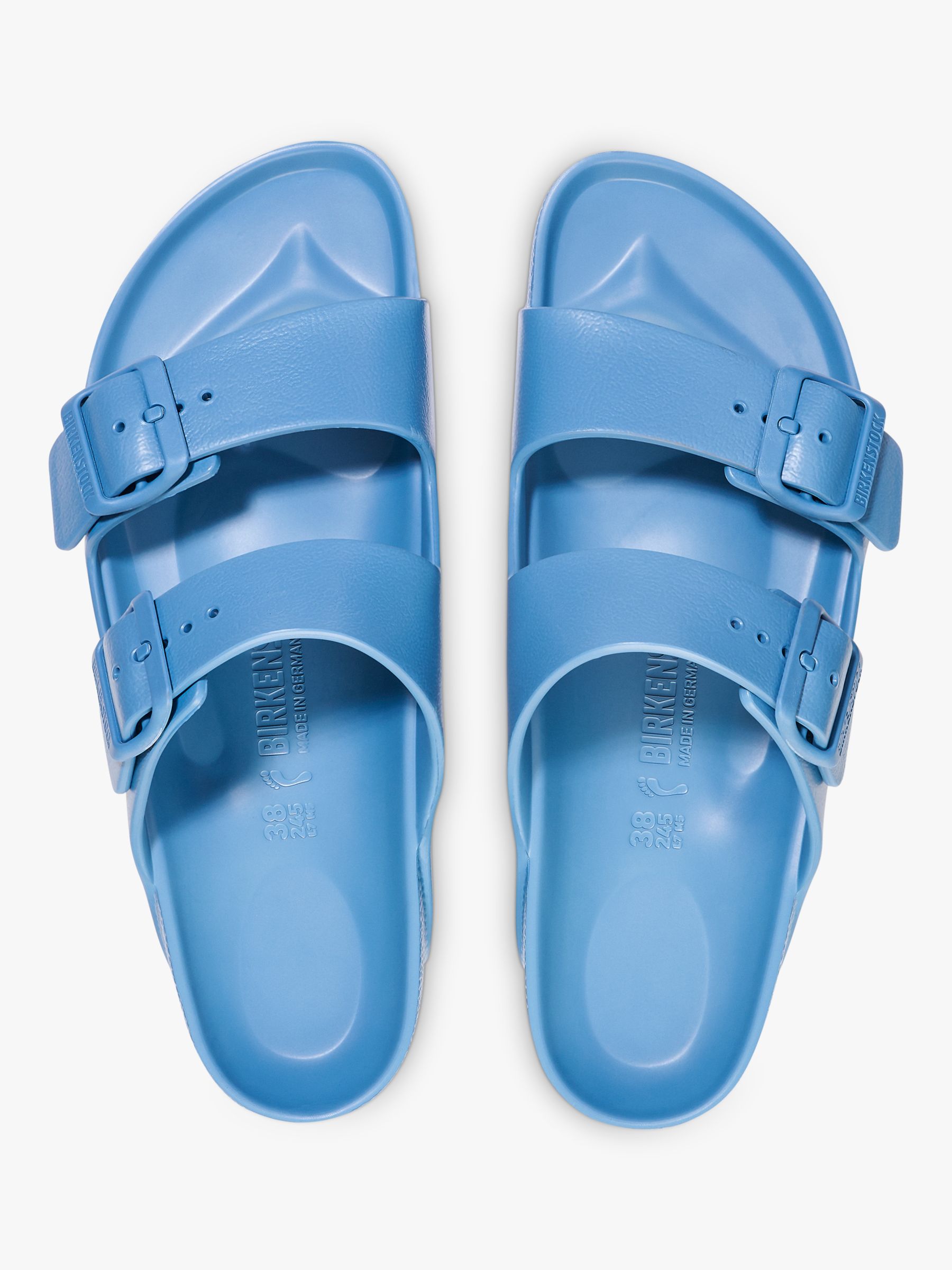 Birkenstock Arizona EVA Double Strap Sandals, Elemental Blue, 36