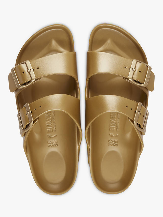 Birkenstock Arizona EVA Double Strap Sandals, Gold