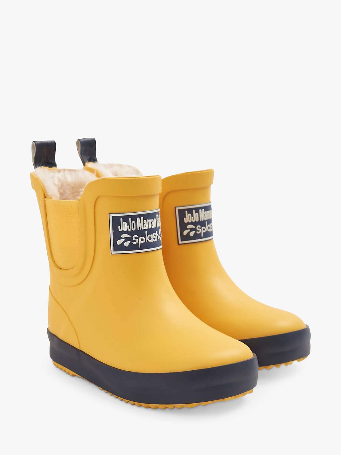 Buy JoJo Maman Bébé Kids' Lined Wellington Boots Online at johnlewis.com