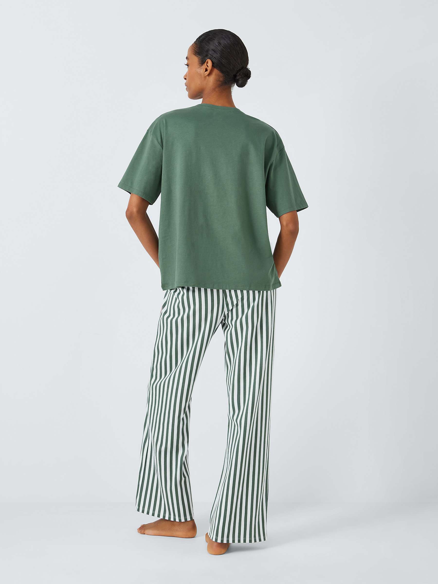 Buy John Lewis Didi T-Shirt Pyjamas, Deep Sea Online at johnlewis.com