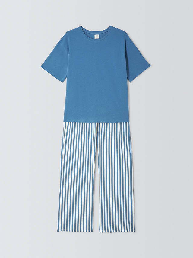 John Lewis Kizzy T-Shirt Pyjamas, Navy