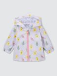 John Lewis ANYDAY Baby Fruit Print Raincoat, Multi, Multi