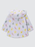 John Lewis ANYDAY Baby Fruit Print Raincoat, Multi