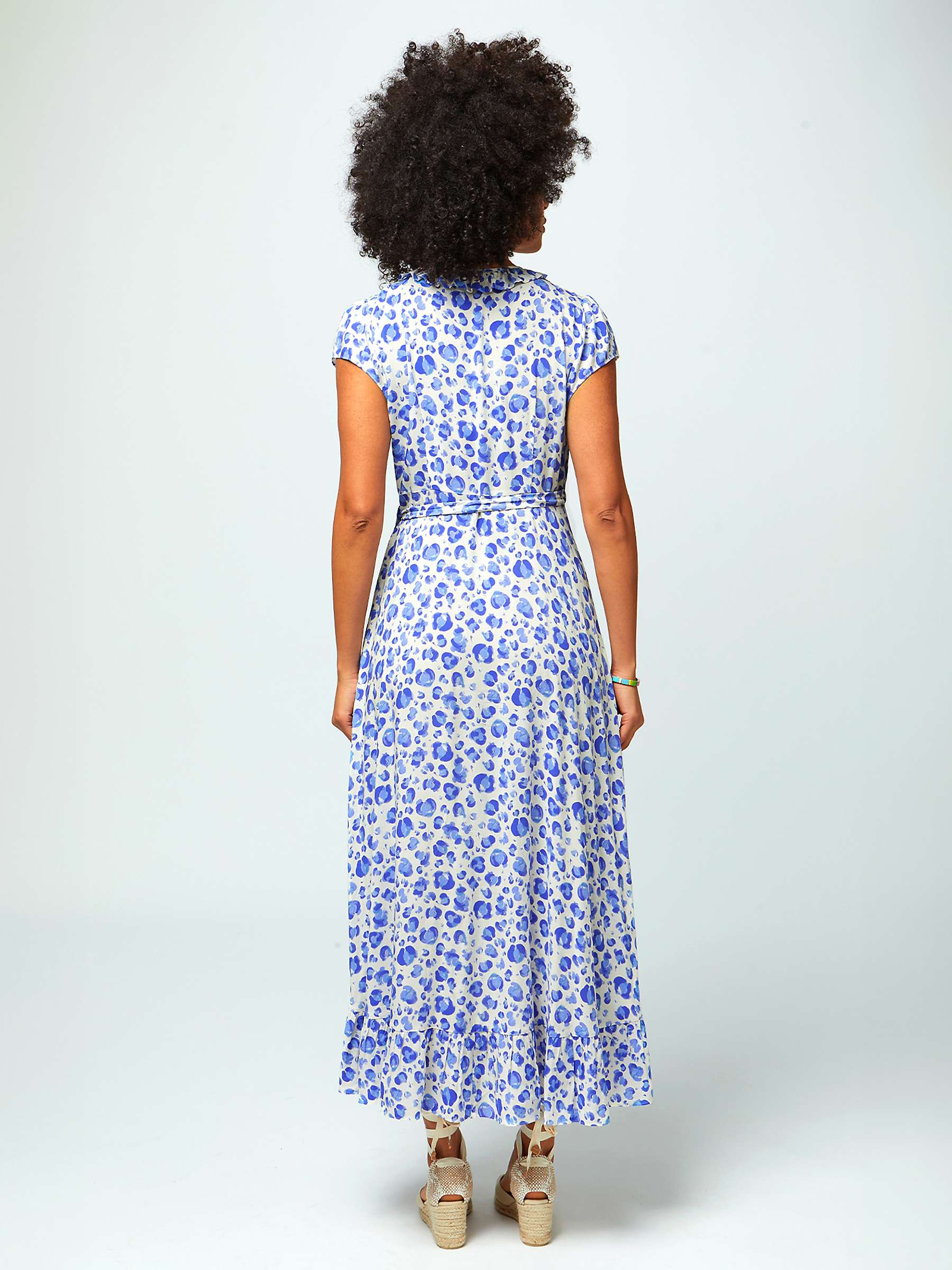 Buy Aspiga Demi Wrap Cheetah Print Midi Dress Online at johnlewis.com
